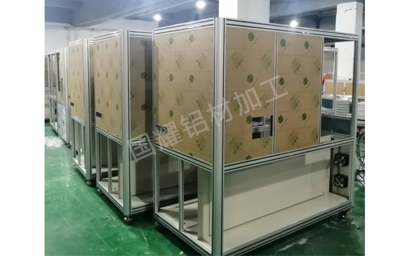 鋁型材機架裝配加工精度要有保證